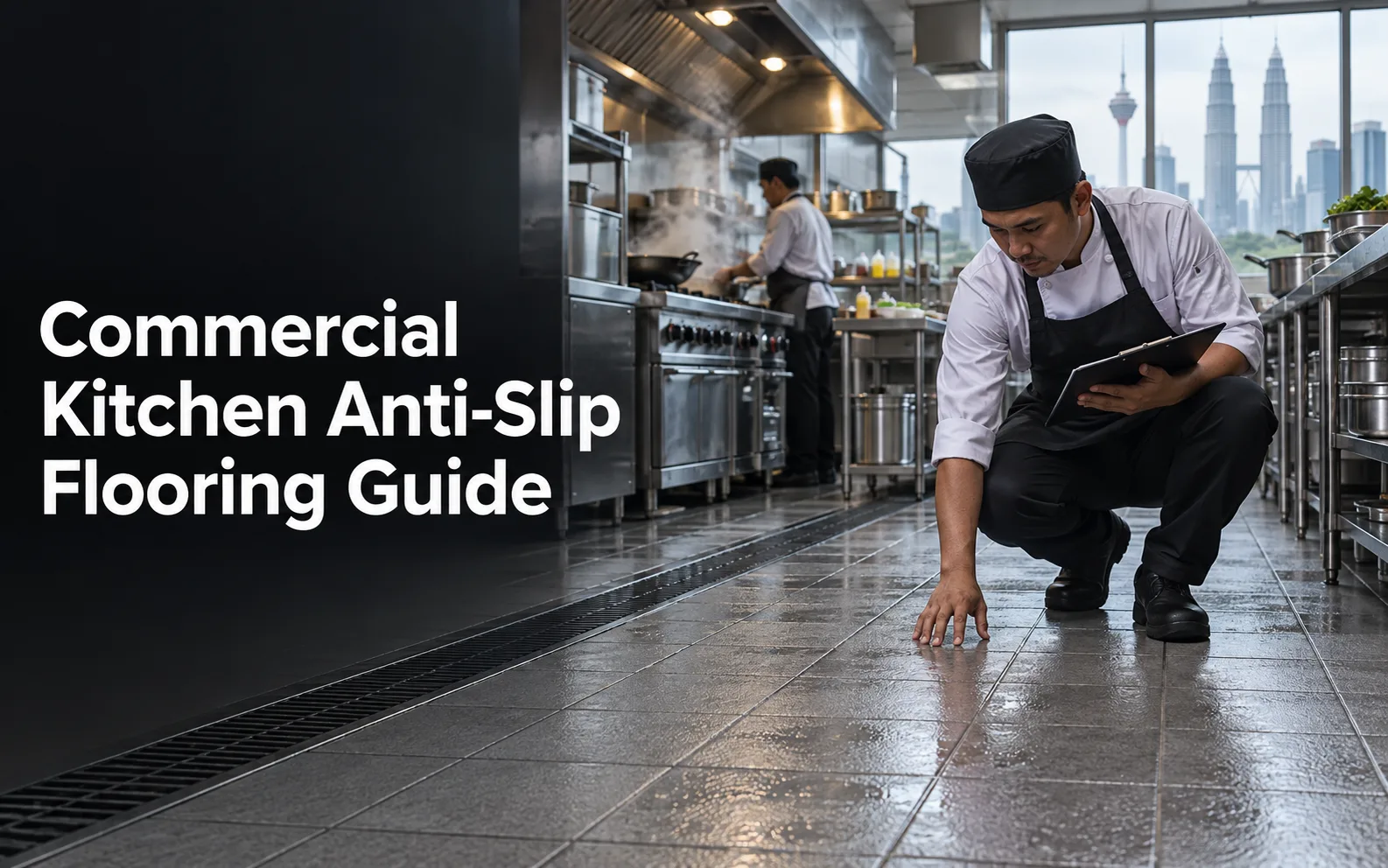 Commercial Kitchen Anti-Slip Flooring Guide