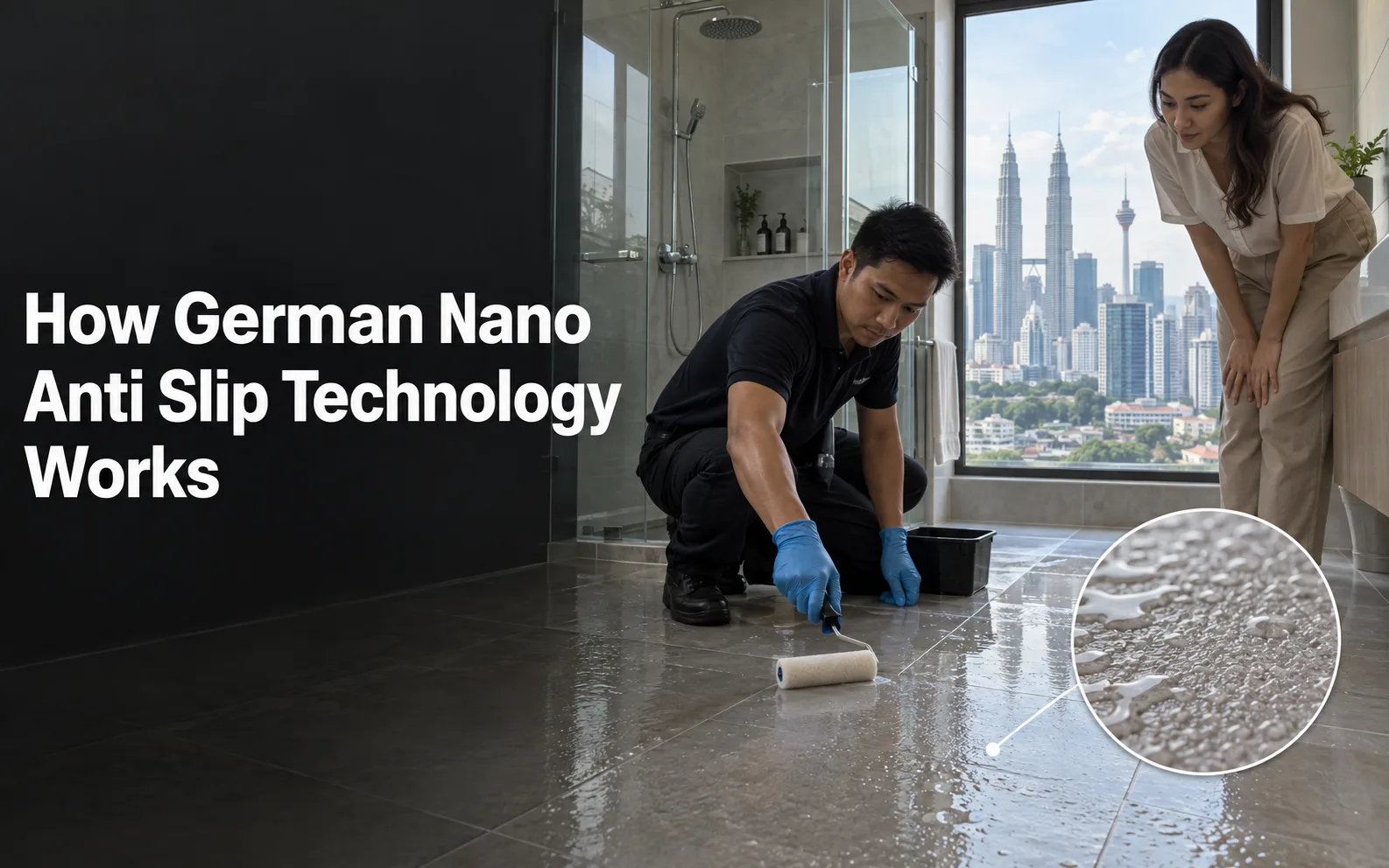 How German Nano Anti Slip Technology Works