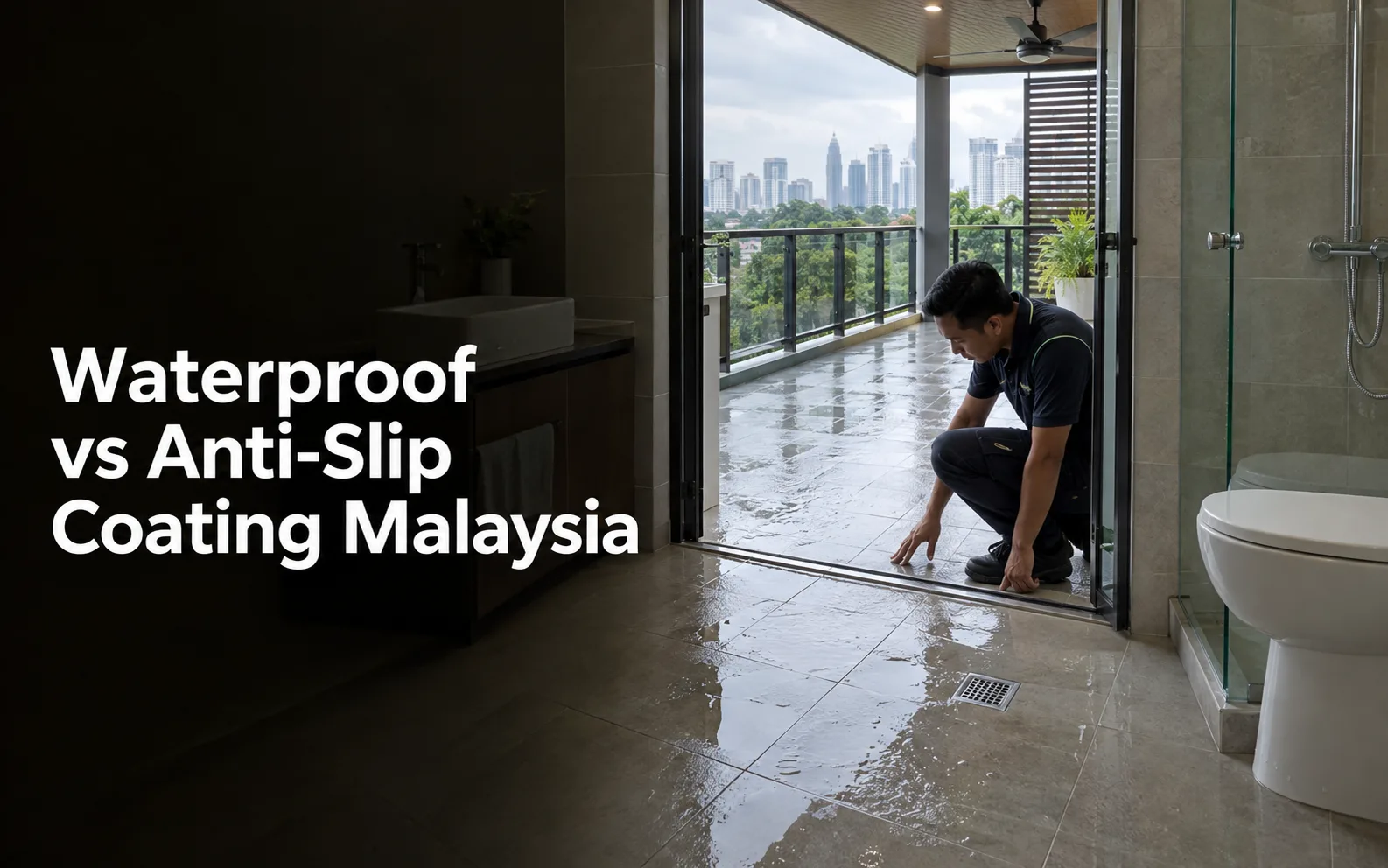 Waterproof vs Anti-Slip Coating Malaysia