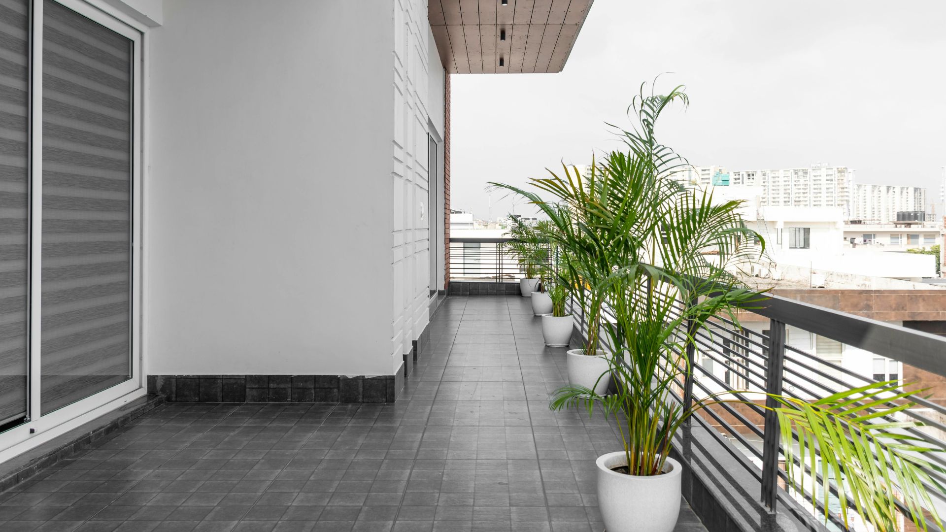 Balcony floor upgraded with slip resistant treatment Malaysia